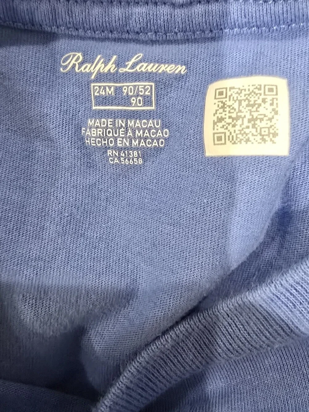 Polo Ralph Lauren soft blue